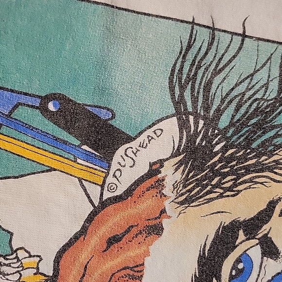 Authentic original Metallica 2 X tag was removed by original owner One sided - Picture 2 of 6